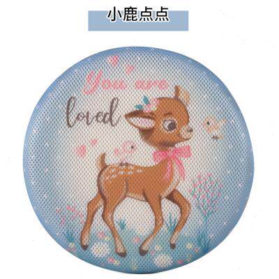 幼儿园坐垫透气儿童小圆垫板凳椅子垫子防滑圆凳子圆形记忆棉椅垫