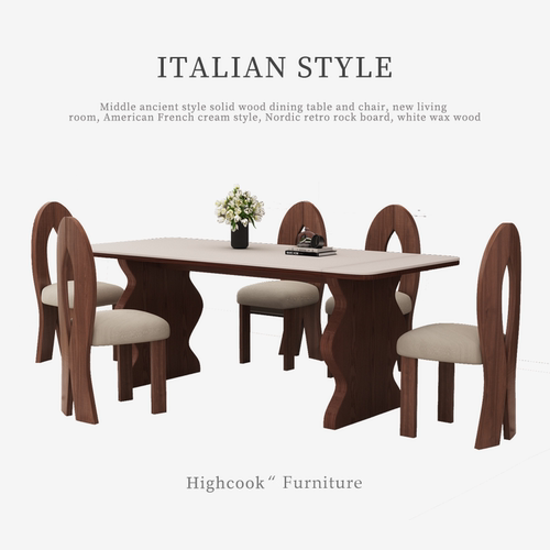 HIGHCOOK/韩库长方形木侘寂风