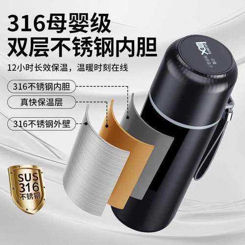 车载烧水杯2024新款12v24v通用usb电热水壶保温一体加热杯热水器
