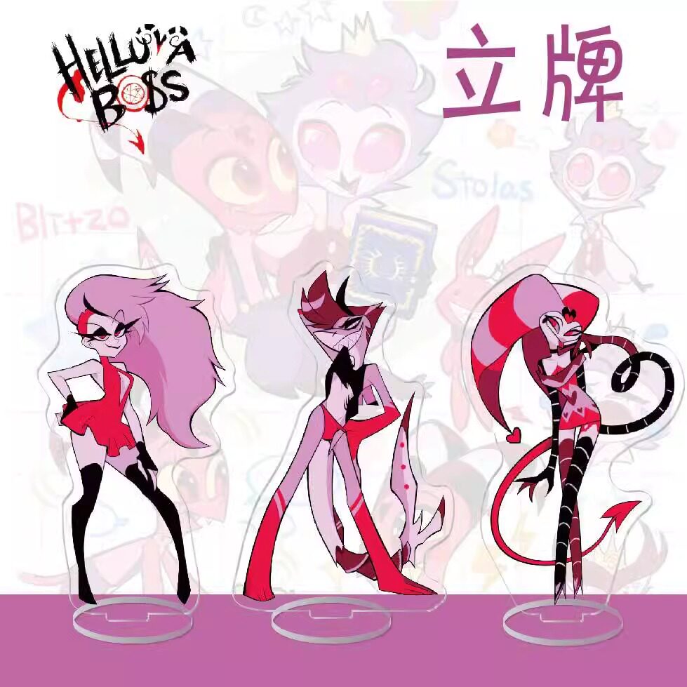 二次元动漫周边极恶老大 比利兹亲王 露娜亚克力大立牌摆件