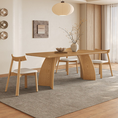 奥古斯特原木风玛奇朵餐桌