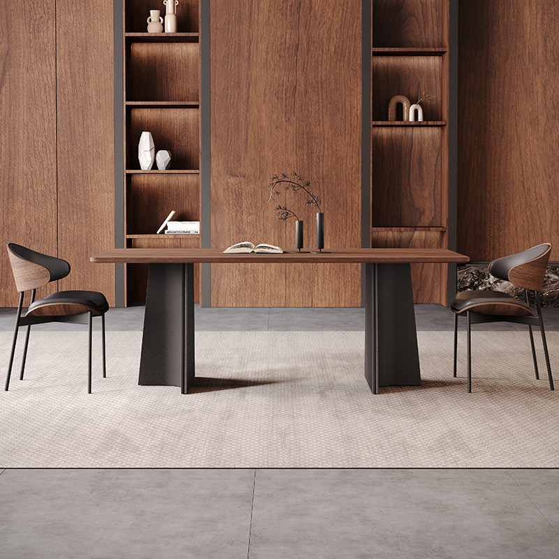 奥古斯特原野全实木面餐桌