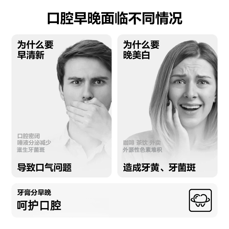 【所有女生的衣橱直播间】参半SP4益生菌早清新晚美白牙膏-BD