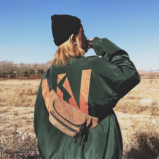 Chest Bag Bum Belt BagsWomen Men Corduroy Waist Bag