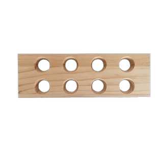 洞洞板配件实木大孔专拍小木良品木质屏风墙上展示架收纳置物架