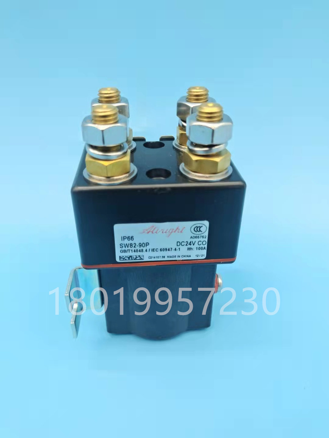 原装阿尔布莱特sw82-90p直流接触器继电器24v100aalbright正品