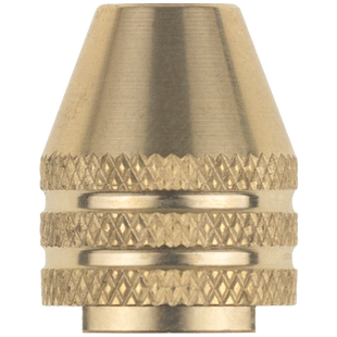 黄铜万用钻夹头电磨机三瓣簧长尾短尾自紧三爪黄铜钻夹头