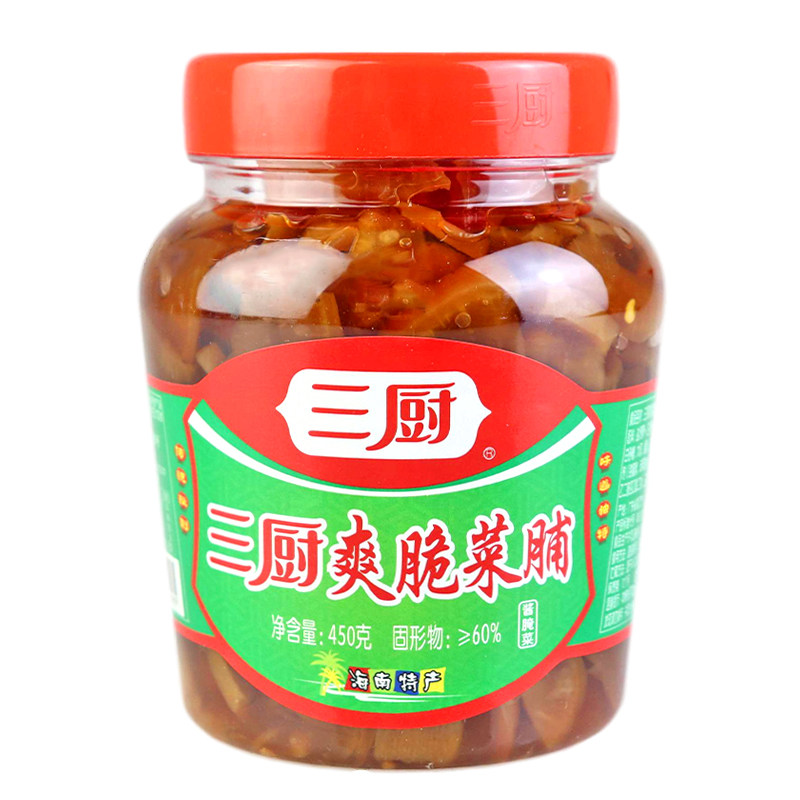 三厨酱脆萝卜爽脆菜脯酸脆萝卜干