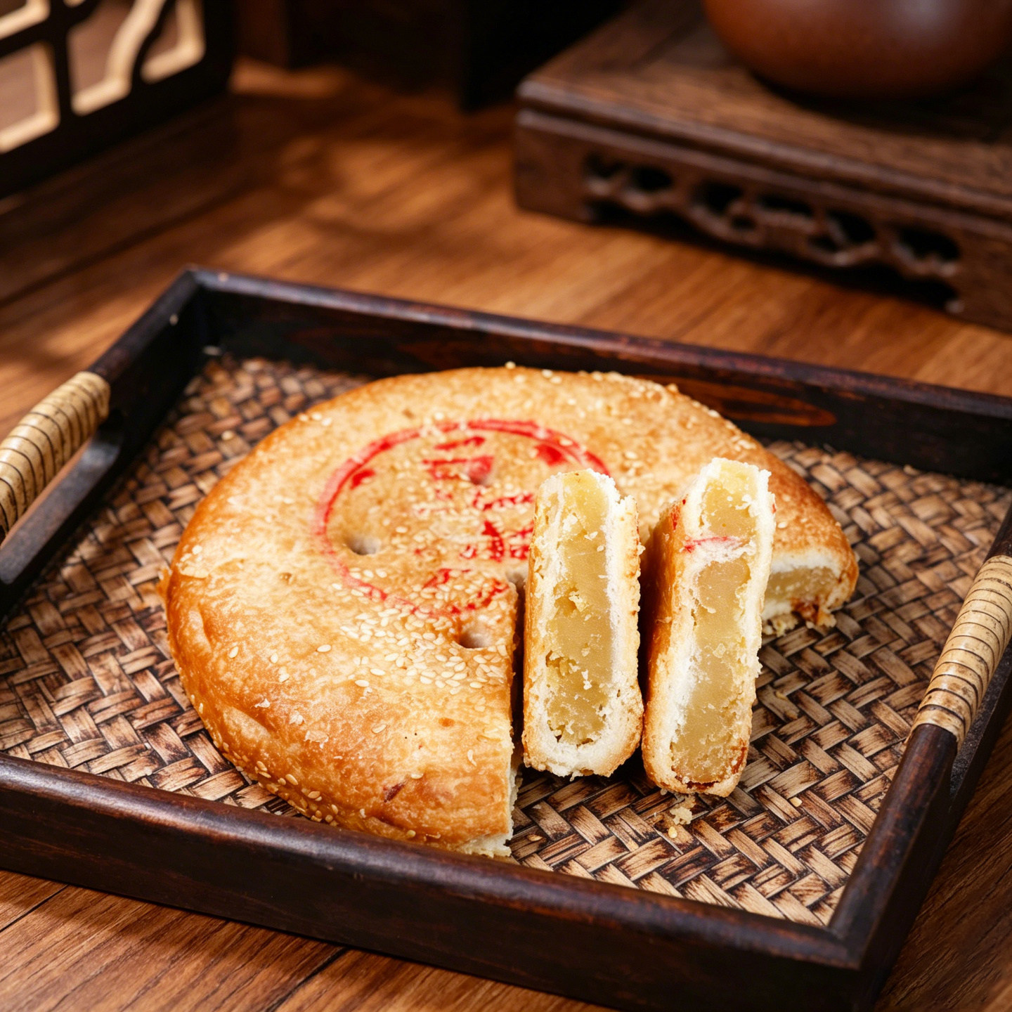 永誉福建正宗中秋酥皮芋泥月饼