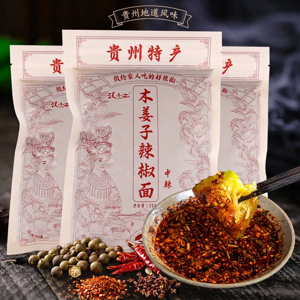 汉小二贵州木姜子糊辣椒蘸水