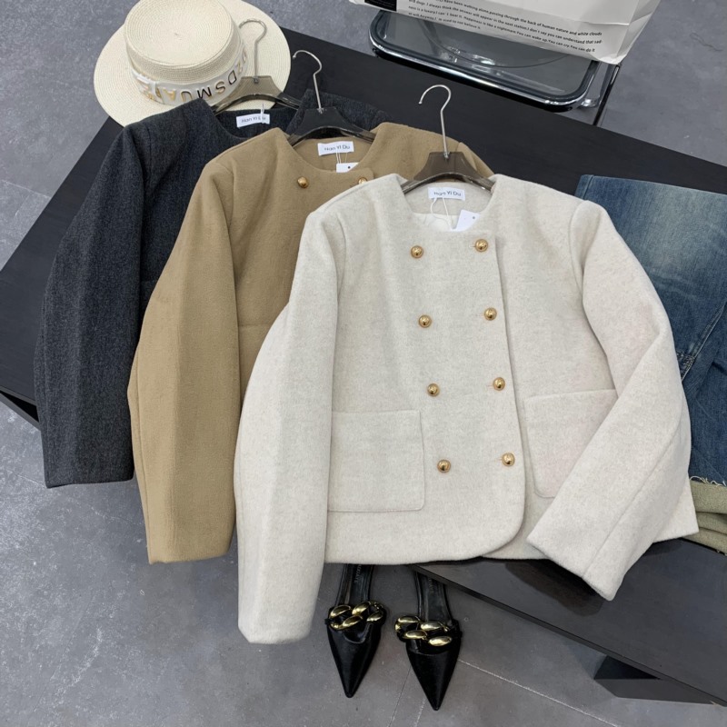 法式小香风外套春季新款高级感气质宽松显瘦上衣女 A#12