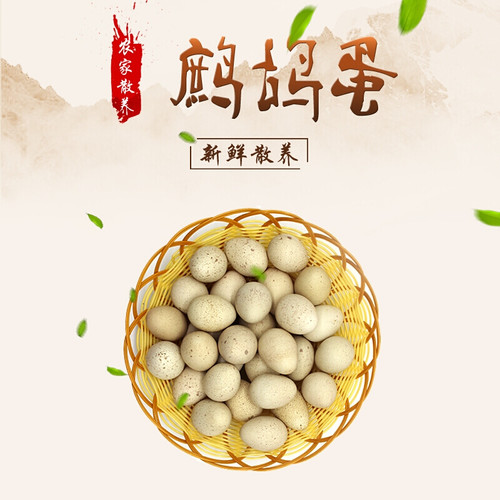 纯粮散养鹧鸪蛋飞龙蛋呱呱鸡蛋60枚无抗无激