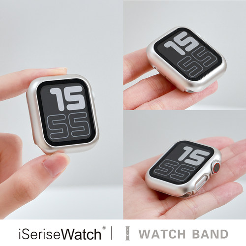 适用苹果手表s11壳膜pvc全保护壳