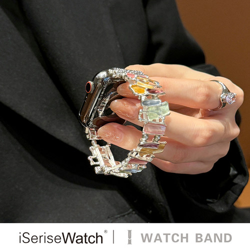 苹果表带不规则弹力表带