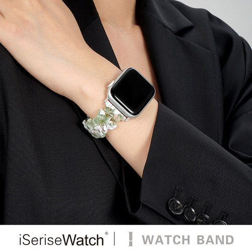 蝴蝶款树脂适用applewatch表带