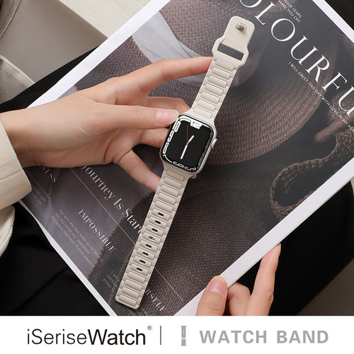 iserisewatch适用iWatch表带硅胶
