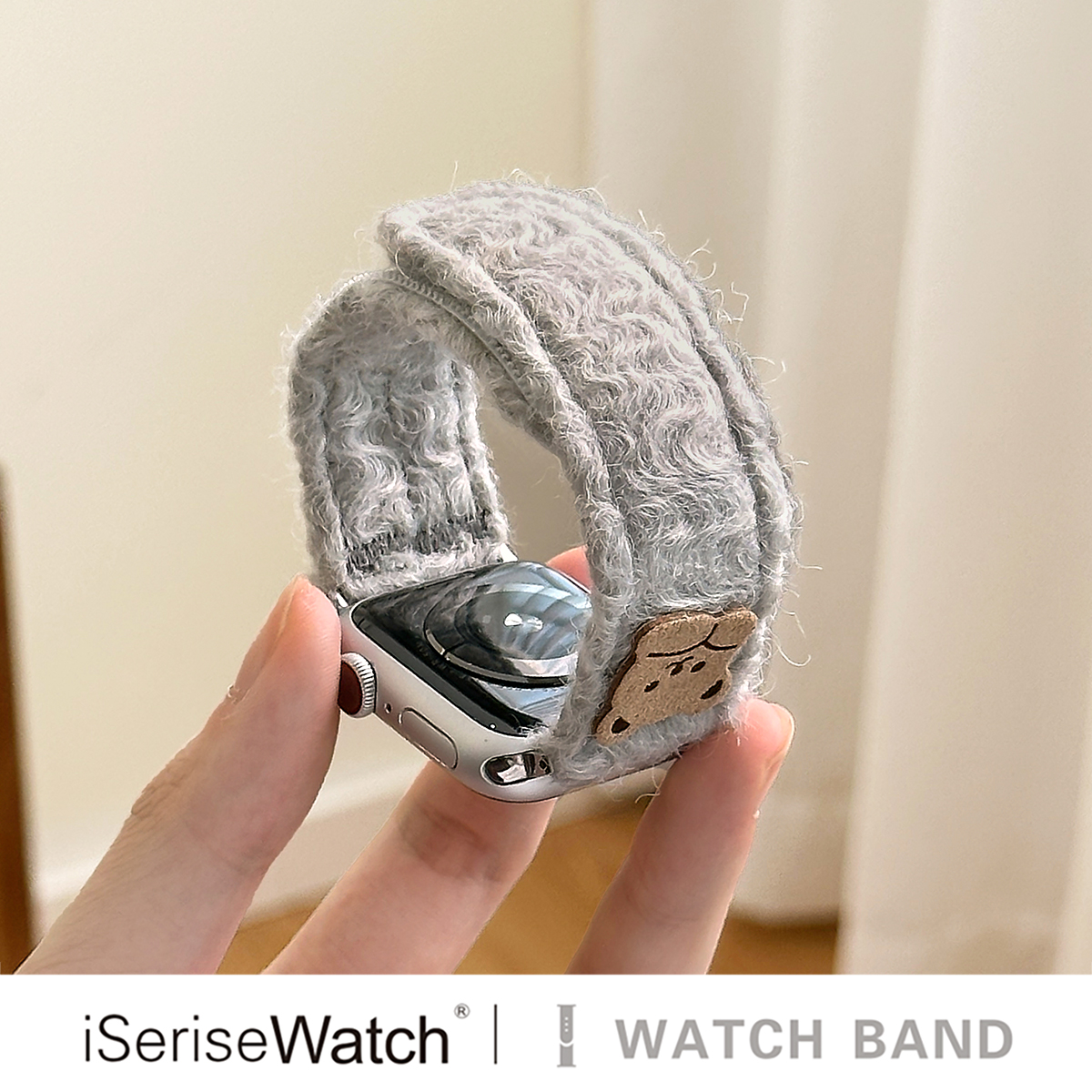 iserisewatch适用苹果手表表带