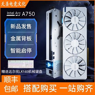 INTEL蓝戟A750黑白色PHOTON 8G OC 电竞游戏独立显卡全新顺丰包邮