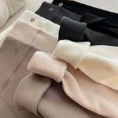 外穿 椰子绒贴身弹力保暖裤 加绒秋裤 女内穿秋冬加厚高腰收腹打底裤