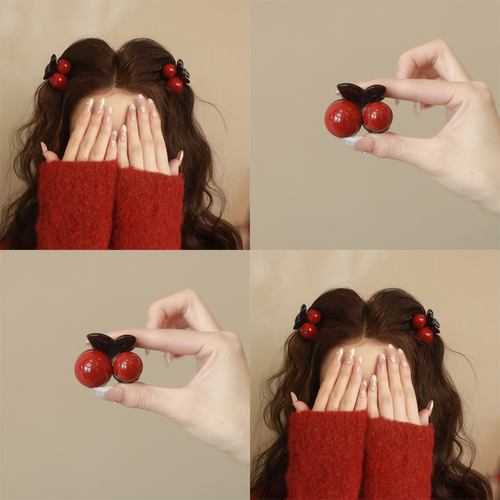 【设计师原创】网红小发夹侧边高