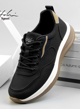 沙驰运动男鞋2025秋季新款布鞋系带休闲鞋户外运动鞋时尚休闲鞋