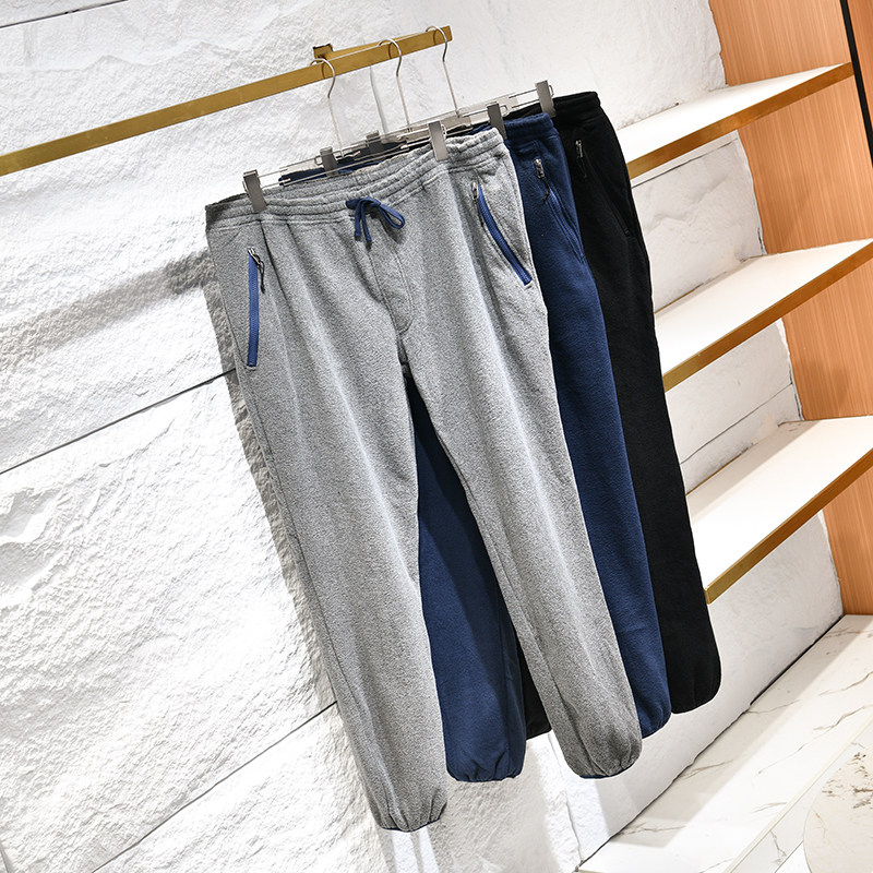 双面摇粒绒！冬季新品潮牌日常休闲时尚百搭抓绒保暖松紧腰卫裤男,男装,休闲裤,淘宝优惠券,粉丝福利购,淘宝优惠卷