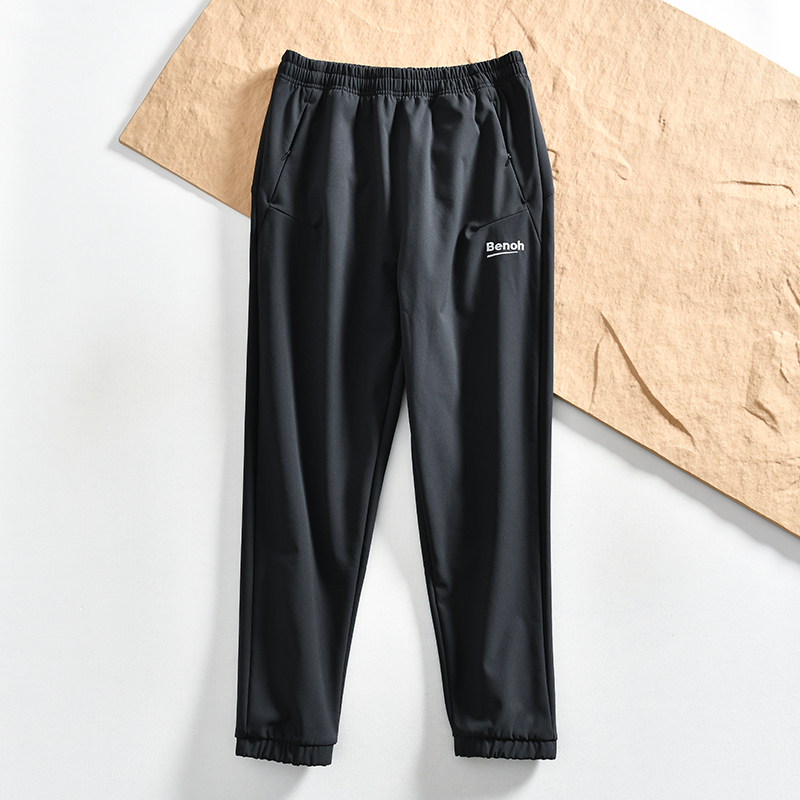 户外软壳加绒加厚休闲束脚长裤