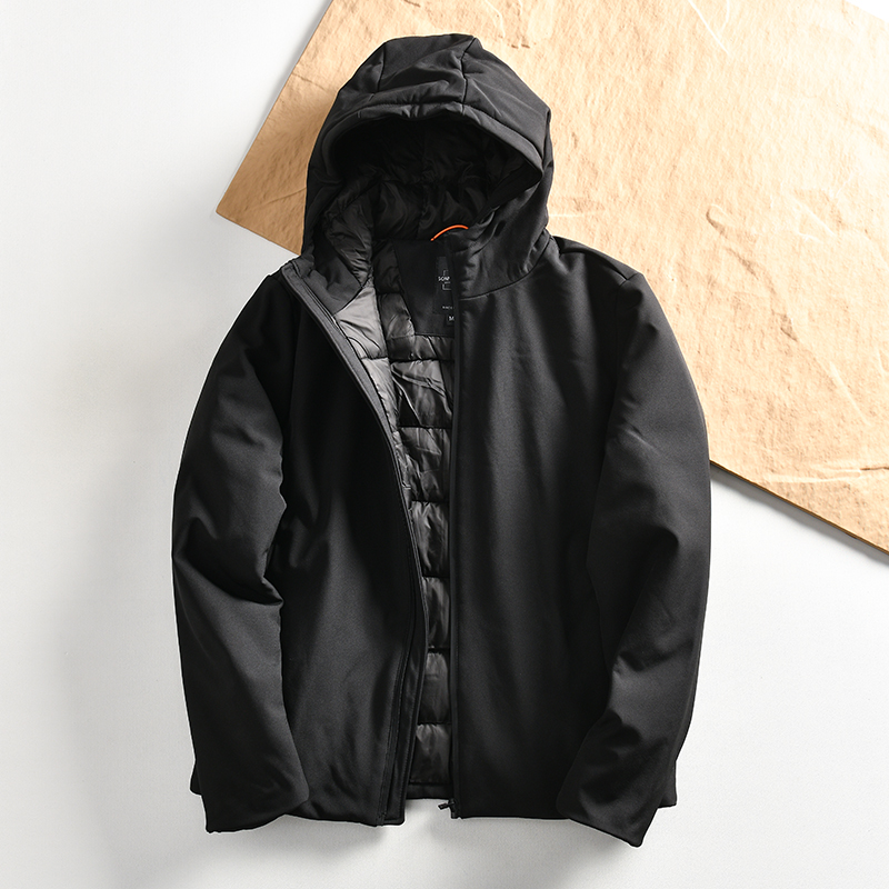 秋冬防风防水休闲保暖软壳棉衣