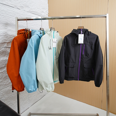 户外牛货早春新品撞色冲锋衣外套