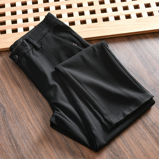 暗纹提花商务休闲直筒长裤 柜货捡漏 秋冬新款 外贸男士 线下300