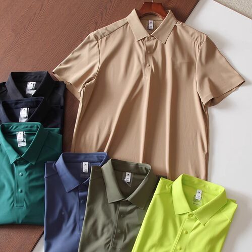 城市机能3D立裁压胶短袖polo衫