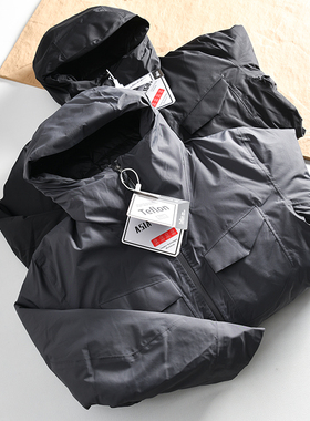 王炸主推！城市商务户外！冬季新品全压胶高端灰鹅绒冲锋羽绒服男