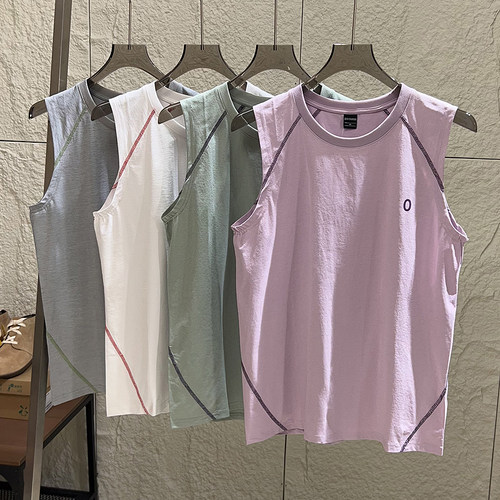 户外山系机能风速干透气无袖背心