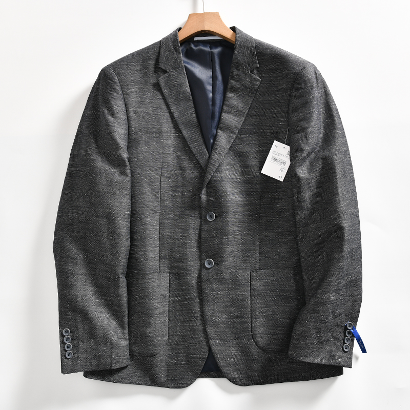 荷兰订单亚麻西服外套