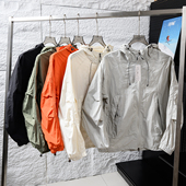 户外山系 春夏男女速干轻量运动透气防晒衣连帽外套 机能情侣款