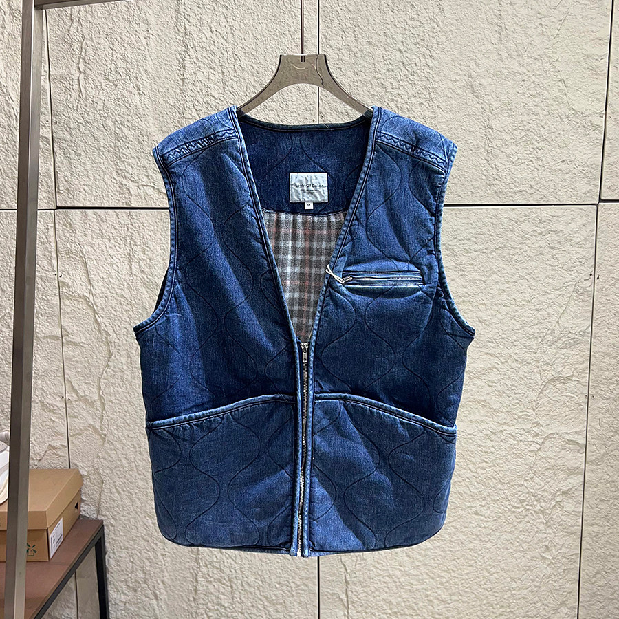 日系咔叽！绗缝加厚！冬季外贸男士美式复古叠穿马甲百搭保暖外套,男装,常规马甲,淘宝优惠券,粉丝福利购,淘宝优惠卷