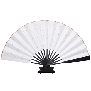 中国风空白扇子绘画扇书法国画diy扇面古风纸扇宣纸折扇定制来图