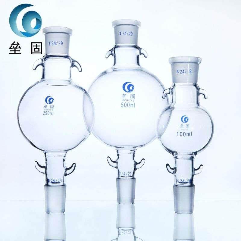 溶剂储液球 层析用溶剂储存瓶配层析柱 100/250/500/1000ml19/24# 办公设备/耗材/相关服务 其它 原图主图