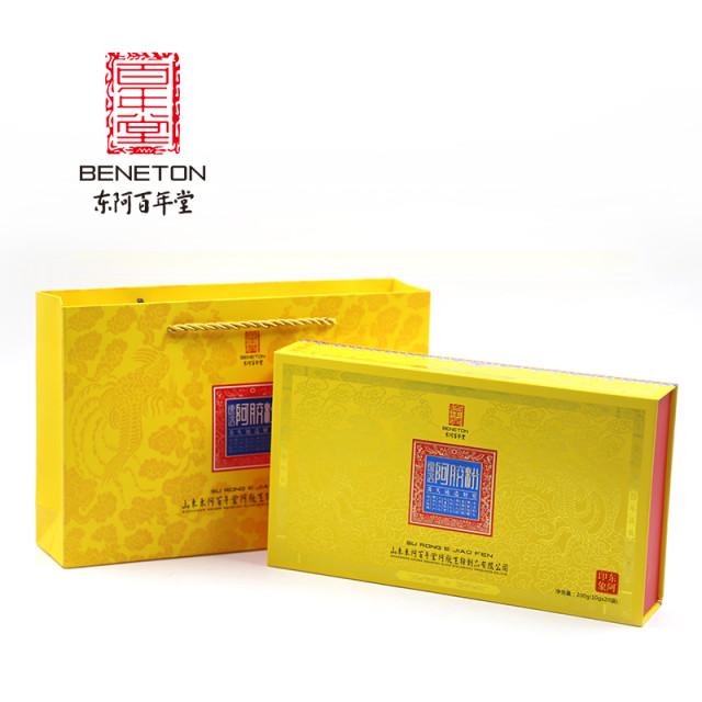 【厂家直供】方便冲水滋补调理 东阿百年堂阿胶速溶粉200g 帝黄版