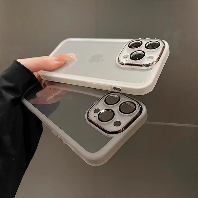 自带镜头膜适用iphone17pro透明软壳max苹果16手机壳78新款15女全包14plus防摔13pro小众12pro简约高级保护套