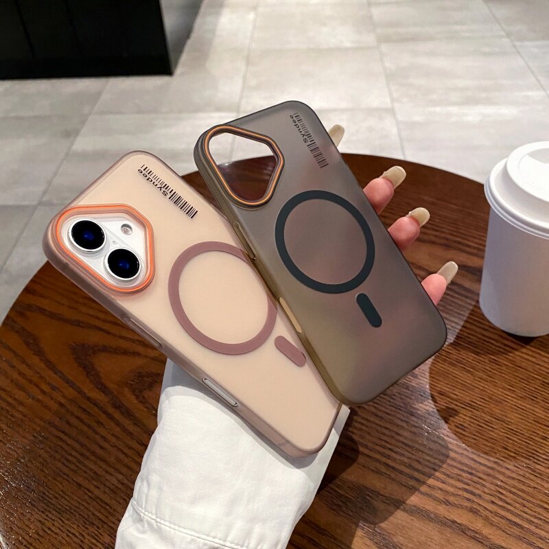 适用苹果16手机壳iPhone16promax超薄防摔保护套15不发黄plus透明磨砂14pro透明magsafe磁吸13男女12大孔11硬