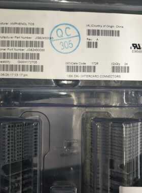 AMPHENOL TCS连接器 高速传输JG824-50085 JG824-50086