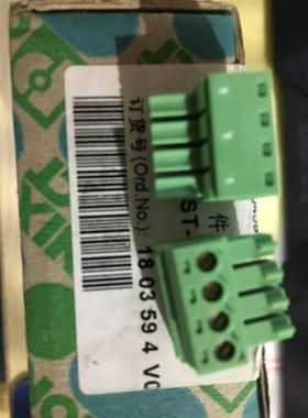 菲尼克斯连接器 MC 1.5/4-ST-3.81 1803594 接线端子带插座