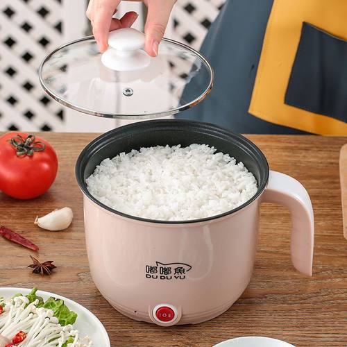 不粘锅电炒锅电热锅迷你电煮锅宿舍小电锅家用电饭锅小火锅锅具小