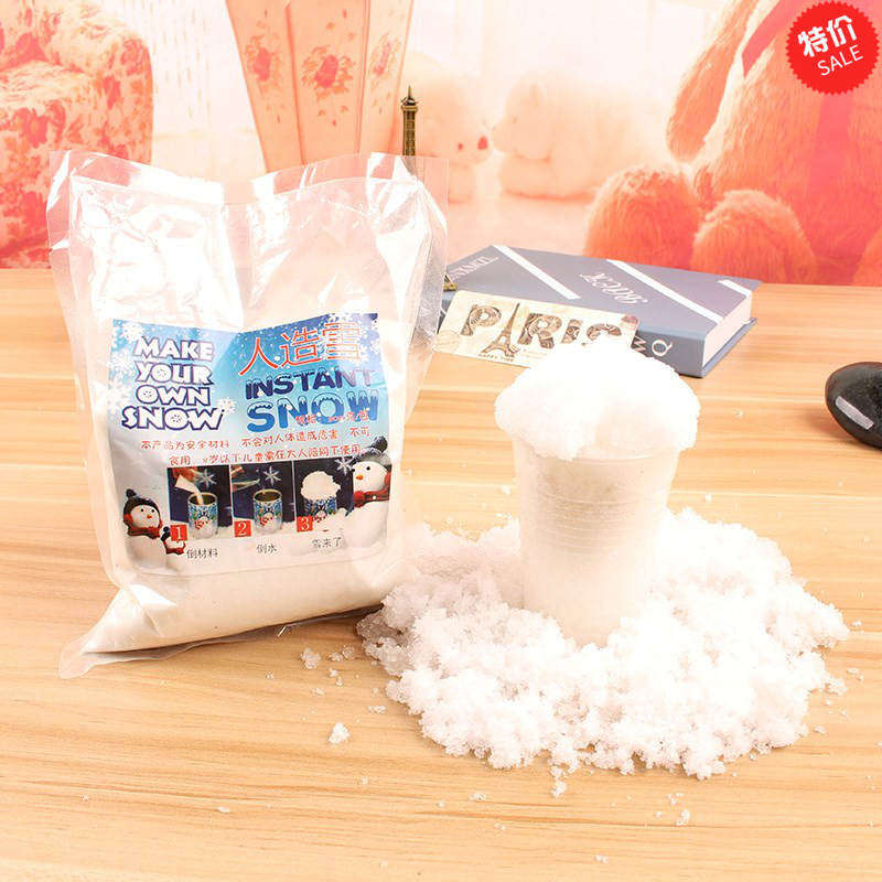 人造雪花仿真雪圣诞雪花假雪花飘雪婚纱摄影圣诞装饰场景道具