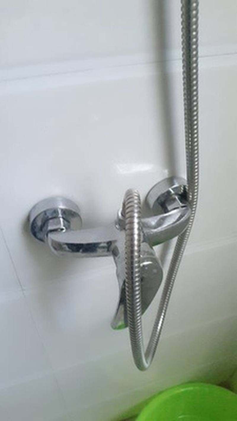 不锈钢把手喷头淋浴室游泳馆冷热水开关热水器混水阀暗装家用全铜