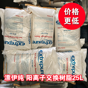 漂伊纯 食品级阳离子交换树脂软水机软化水处理锅炉专用