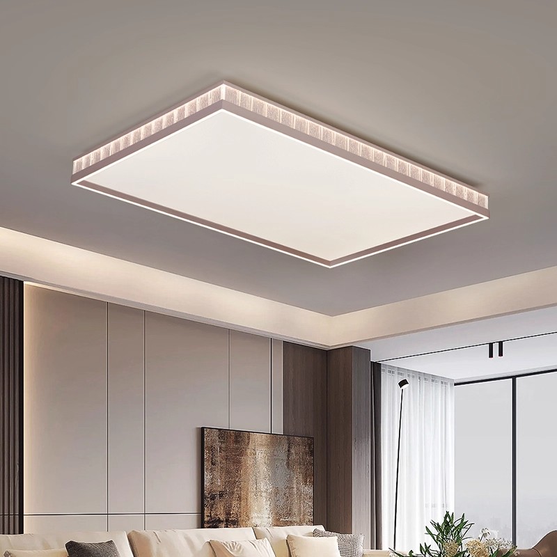 极简轻奢超薄吸顶灯led卧室灯