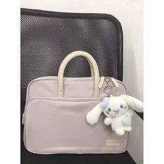 手提笔记本电脑包适用联想小新13华为matebook14苹果macbookair13.3华硕戴尔pro15.6女mac16英寸男ipad保护套