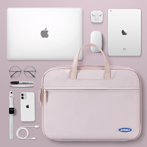 防泼水面料防震减压电脑手提包